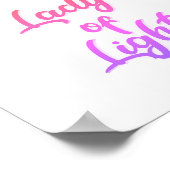 光の女神 ポスター (角)