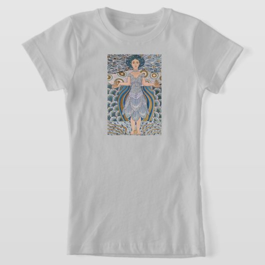 光の女神 Tシャツ (レイダウン)