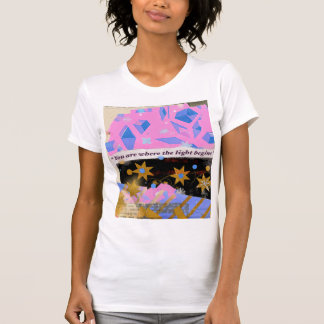 光の始まりはここから - 光のささやき Tシャツ