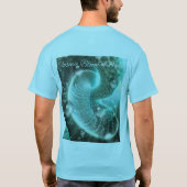 光の宇宙開花 Tシャツ (裏面)