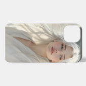 光の守護者 – シルバードーンの天使 iPhoneケース (裏面横)