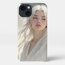 光の守護者 – シルバードーンの天使 iPhone 13ケース