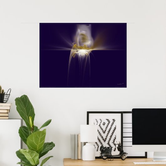 光の容器 ポスター (ホームオフィス)