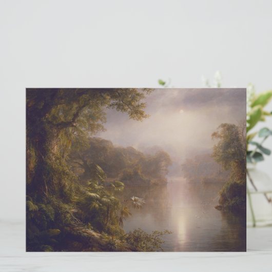 光の川（熱帯の朝） カード (スタンド正面)