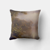 光の川（熱帯の朝） クッション (裏面)