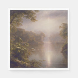 光の川（熱帯の朝） スタンダードランチョンナプキン