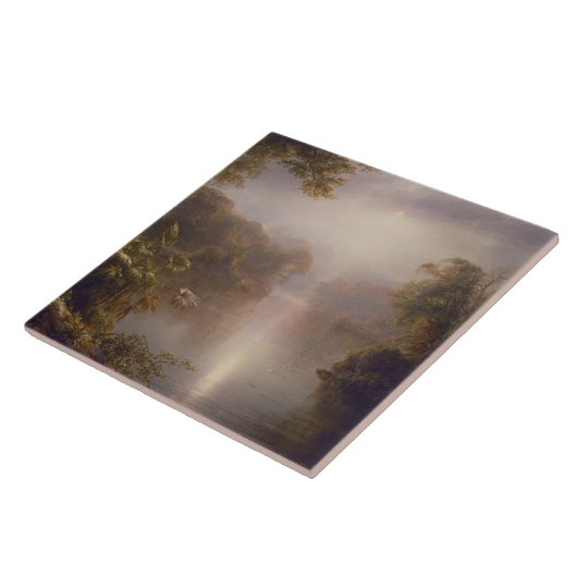 光の川（熱帯の朝） タイル (側面)