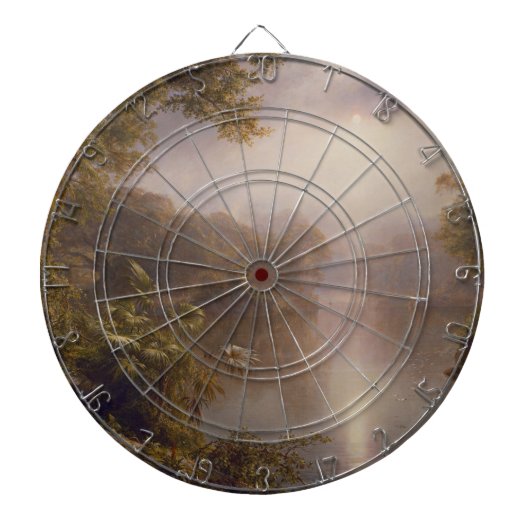 光の川（熱帯の朝） ダーツボード (正面)