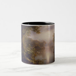 光の川（熱帯の朝） ツートーンマグカップ