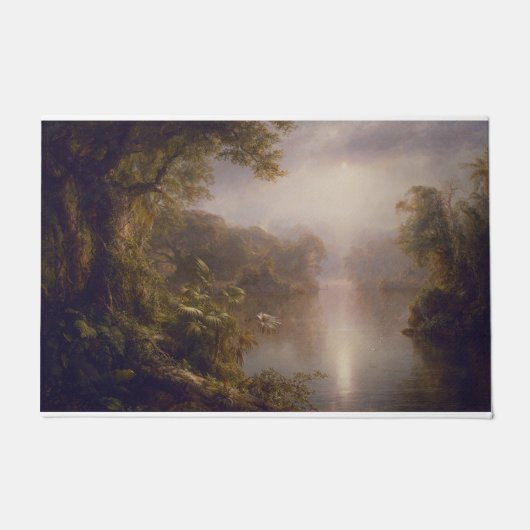 光の川（熱帯の朝） ドアマット (正面)