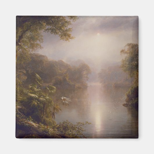 光の川（熱帯の朝） マグネット (正面)