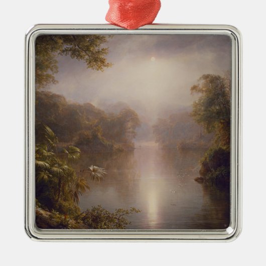 光の川（熱帯の朝） メタルオーナメント (正面)