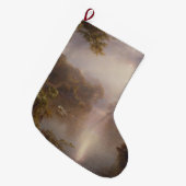 光の川（熱帯の朝） ラージクリスマスストッキング (正面 (吊り時))