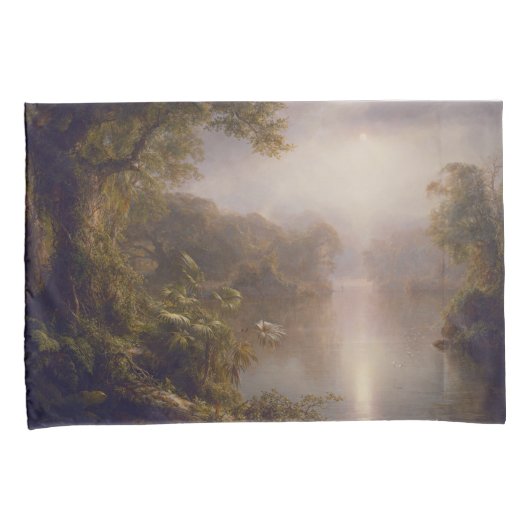 光の川（熱帯の朝） 枕カバー (正面右)