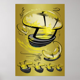 光の帽子がザッと音を立てる ポスター