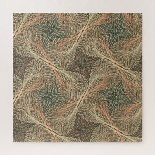 光の幻影:幾何学的な陰謀 ジグソーパズル (縦)