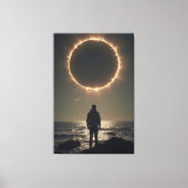 光の彼方 キャンバスプリント (正面)