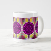 光の振動 ジャンボコーヒーマグカップ (正面右)