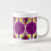 光の振動 ジャンボコーヒーマグカップ (右)