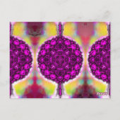 光の振動 ポストカード (裏面)