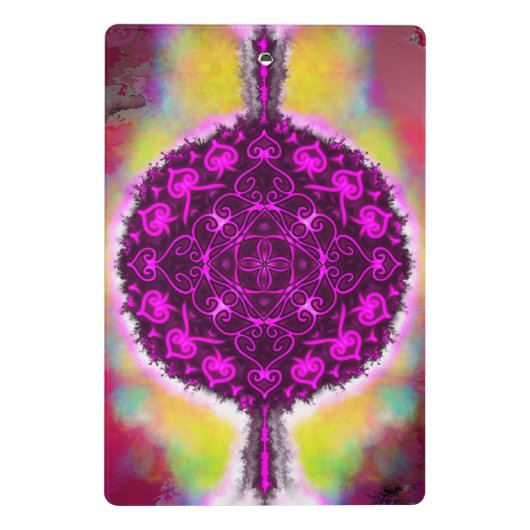 光の振動 ミニクリップボード (裏面)