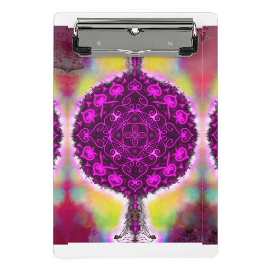 光の振動 ミニクリップボード (正面)