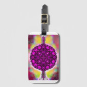 光の振動 ラゲッジタグ (正面縦)