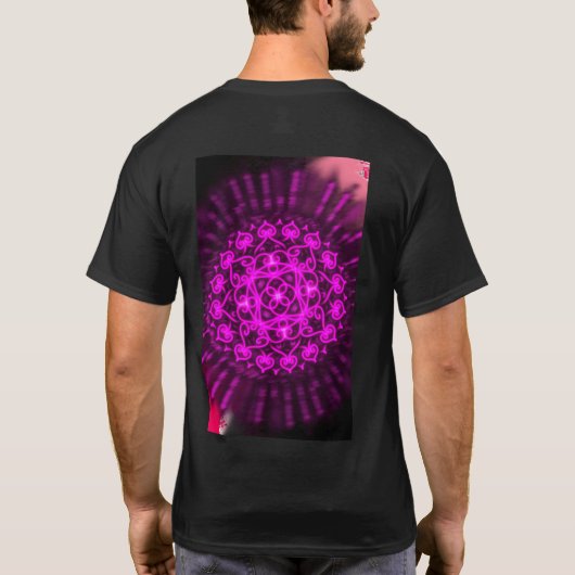 光の振動 Tシャツ (裏面)