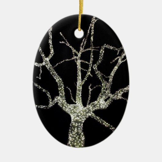 「光の木」オーナメント セラミックオーナメント (正面)