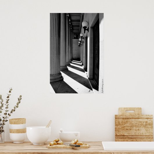 光の柱 ポスター (キッチン)