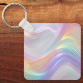 光の波 キーホルダー (正面)