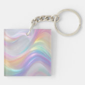 光の波 キーホルダー (裏面)