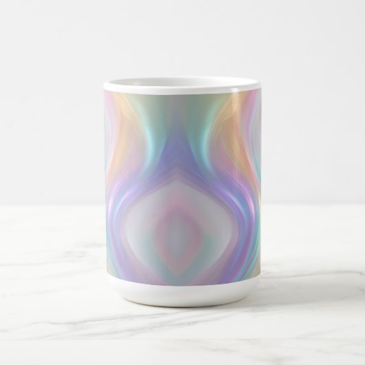 光の波 コーヒーマグカップ (中央)