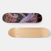 光の渦 スケートボード (横)