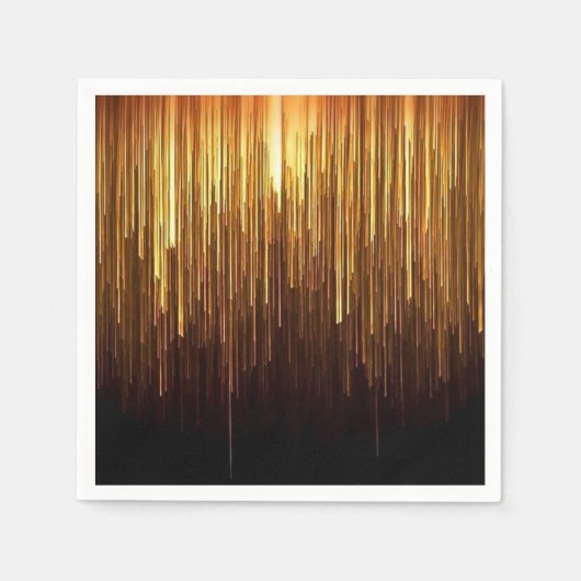 光の点 スタンダードカクテルナプキン (正面)