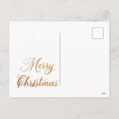 光の玉でのメリークリスマス シーズンポストカード (裏面)