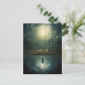 光の球体 ポストカード (スタンド正面)