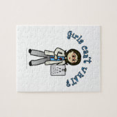 光の眼科病少女 ジグソーパズル (横)