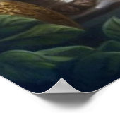 光の神々の芸術:クリシュナ・ラダ、神のカップル ポスター (角)