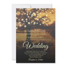 光の素朴列を持つ木エレガントな結婚式