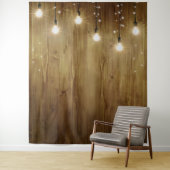 光の素朴列エレガントな結婚背景 タペストリー (インサイチュ)