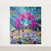 光の結晶の木 タペストリー (正面)