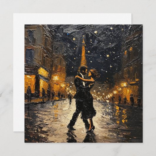 光の街の愛のダンス シーズンカード (正面/裏面)