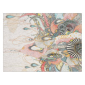 光の言語に落書きする テーブルクロス (正面(横))