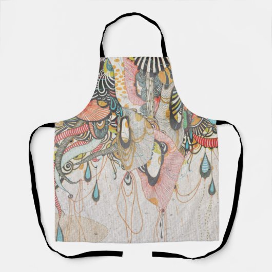 光の言語を学ぶ エプロン (正面)