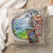 光の言語を学ぶ クッション (ブランケット)