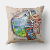 光の言語を学ぶ クッション (裏面)