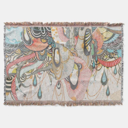 光の言語を学ぶ スローブランケット (正面)