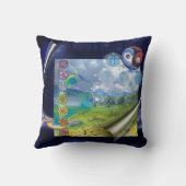 光の言語 クッション (裏面)