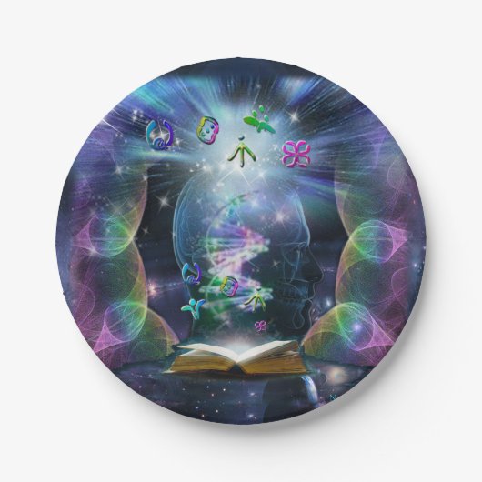 光の言語 ペーパープレート (正面)